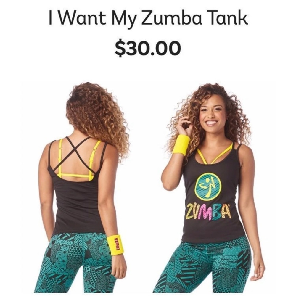 BOGO Zumba tank tops